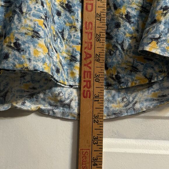 Alan Flusser Shirt Men’s Long Sleeve Button Down Multicolor Geometric XL - Picture 7 of 11